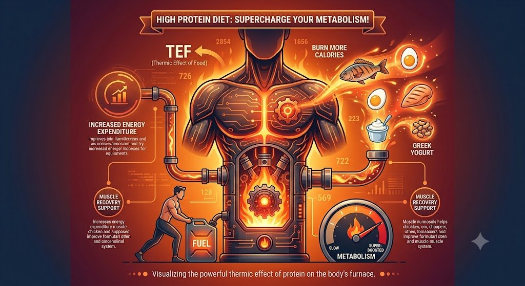 high protein diet metabolism boost